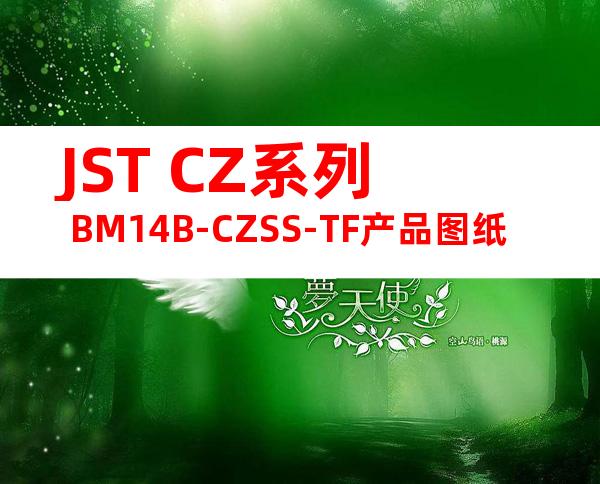 JST CZ系列 BM14B-CZSS-TF产品图纸